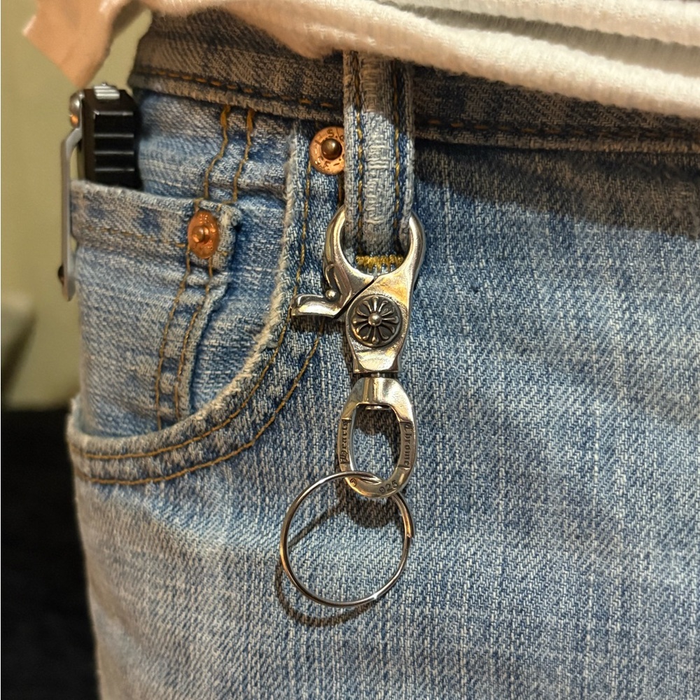 .925 CH Lobster Clasp Keychain (RARE)